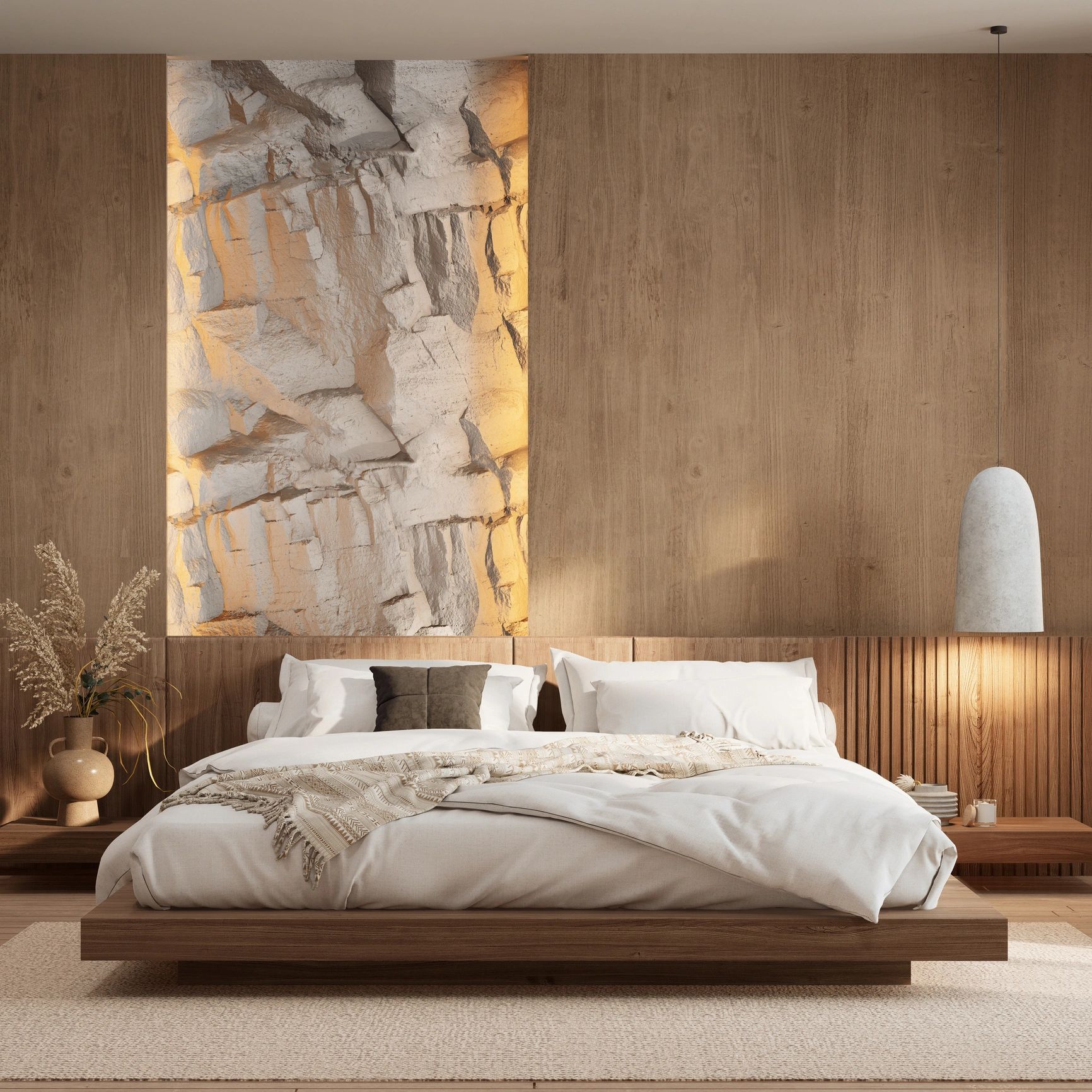 comfortable hotel room